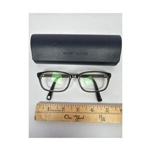 Warby Parker Seymour 720 53-19-145 Eyeglasses OliveGrn Rectangular Frame w/ Case